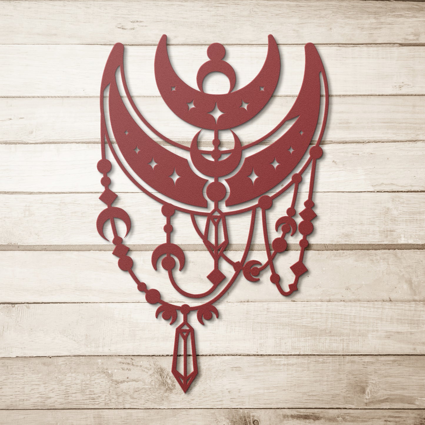 Mystic Moon Metal Wall Art