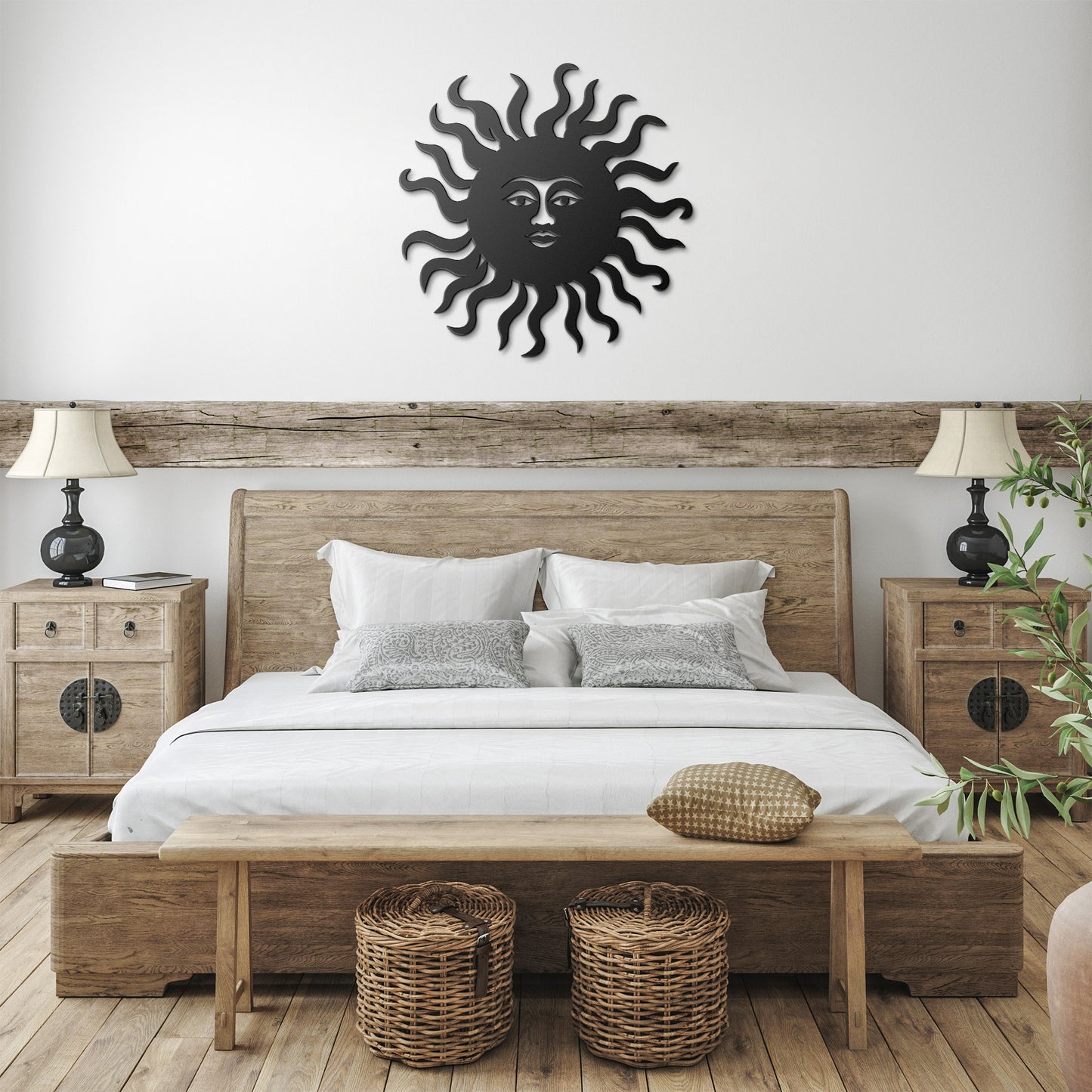 Summer Sun Metal Wall Art