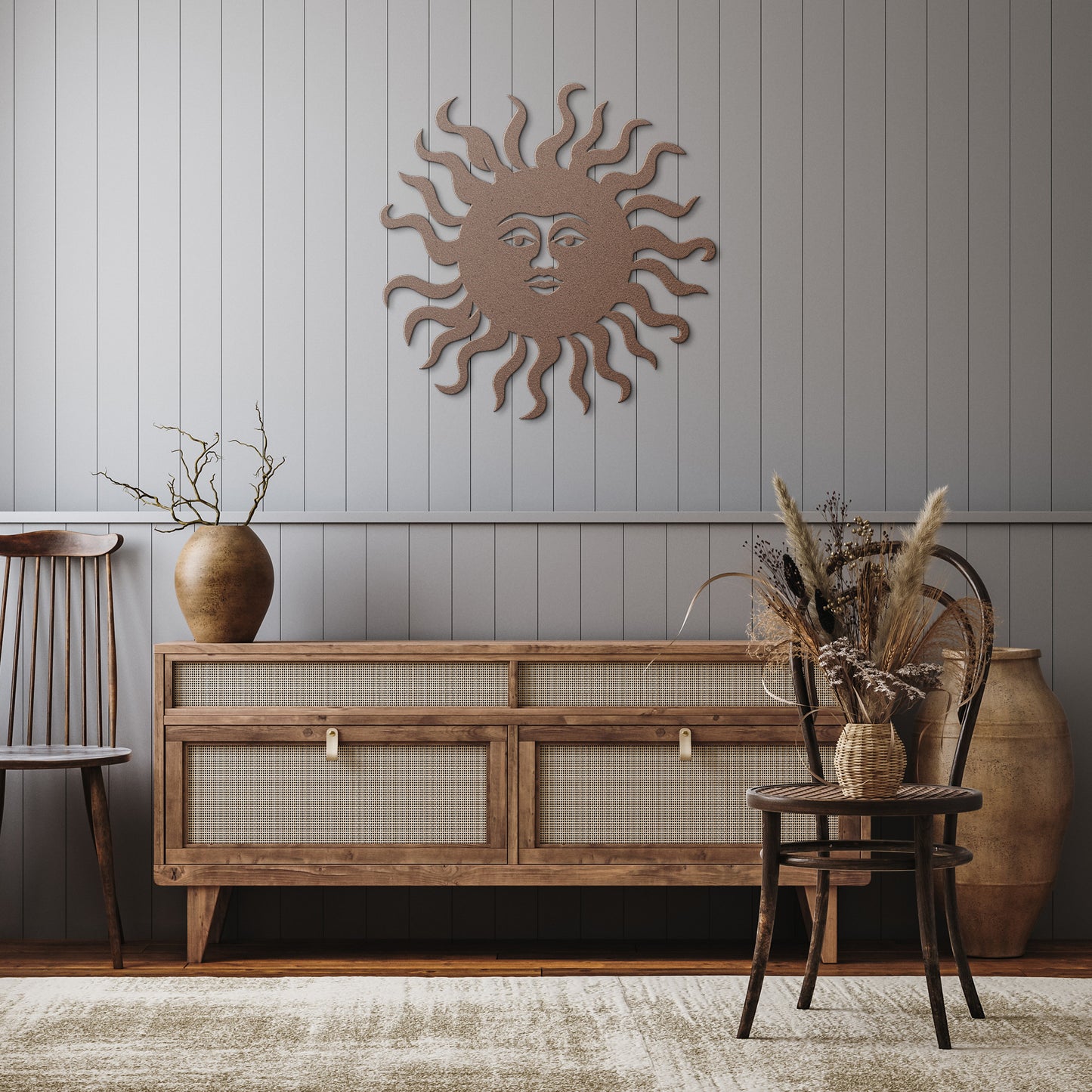Summer Sun Metal Wall Art