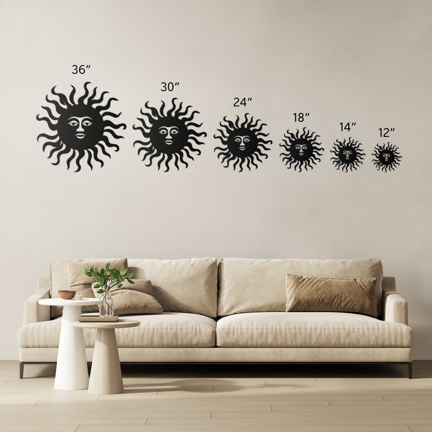 Summer Sun Metal Wall Art