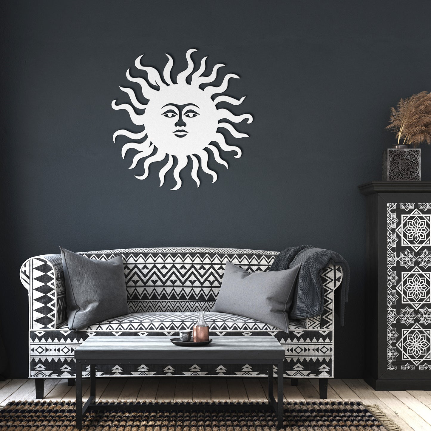 Summer Sun Metal Wall Art