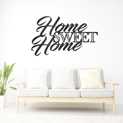 Home Sweet Home Metal Wall Art