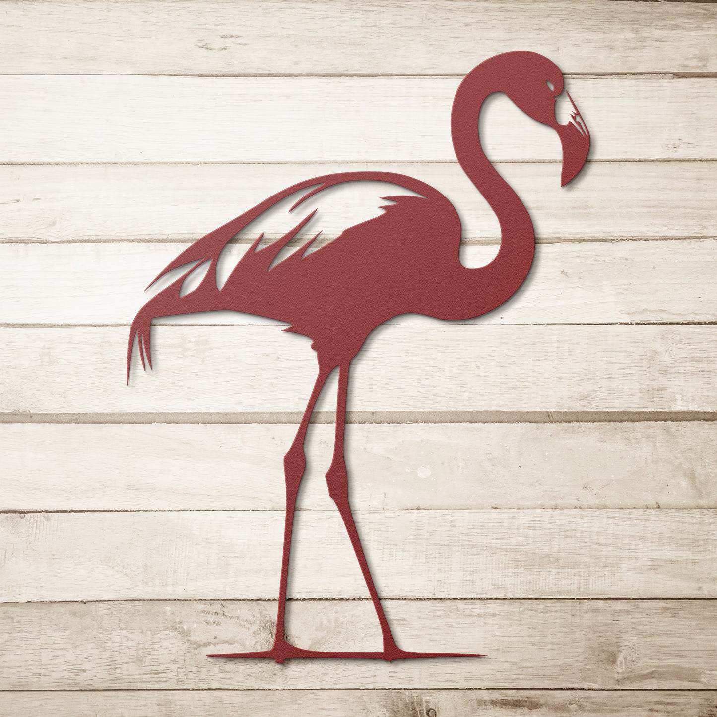 Flamingo Metal Wall Art