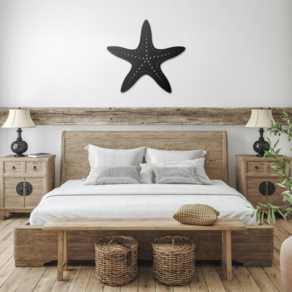 Marine Starfish Metal Wall Art