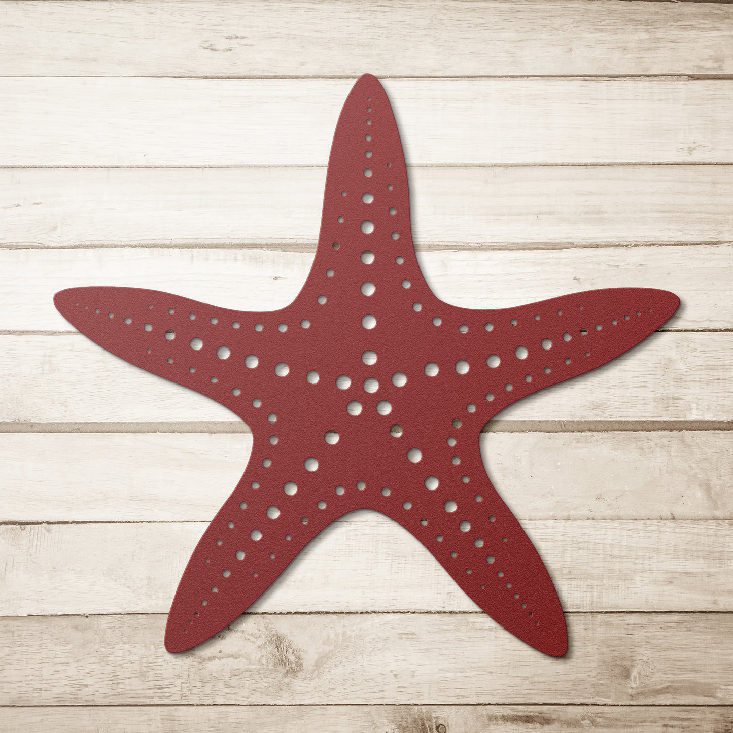 Marine Starfish Metal Wall Art