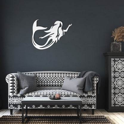 Mermaid Metal Wall Art