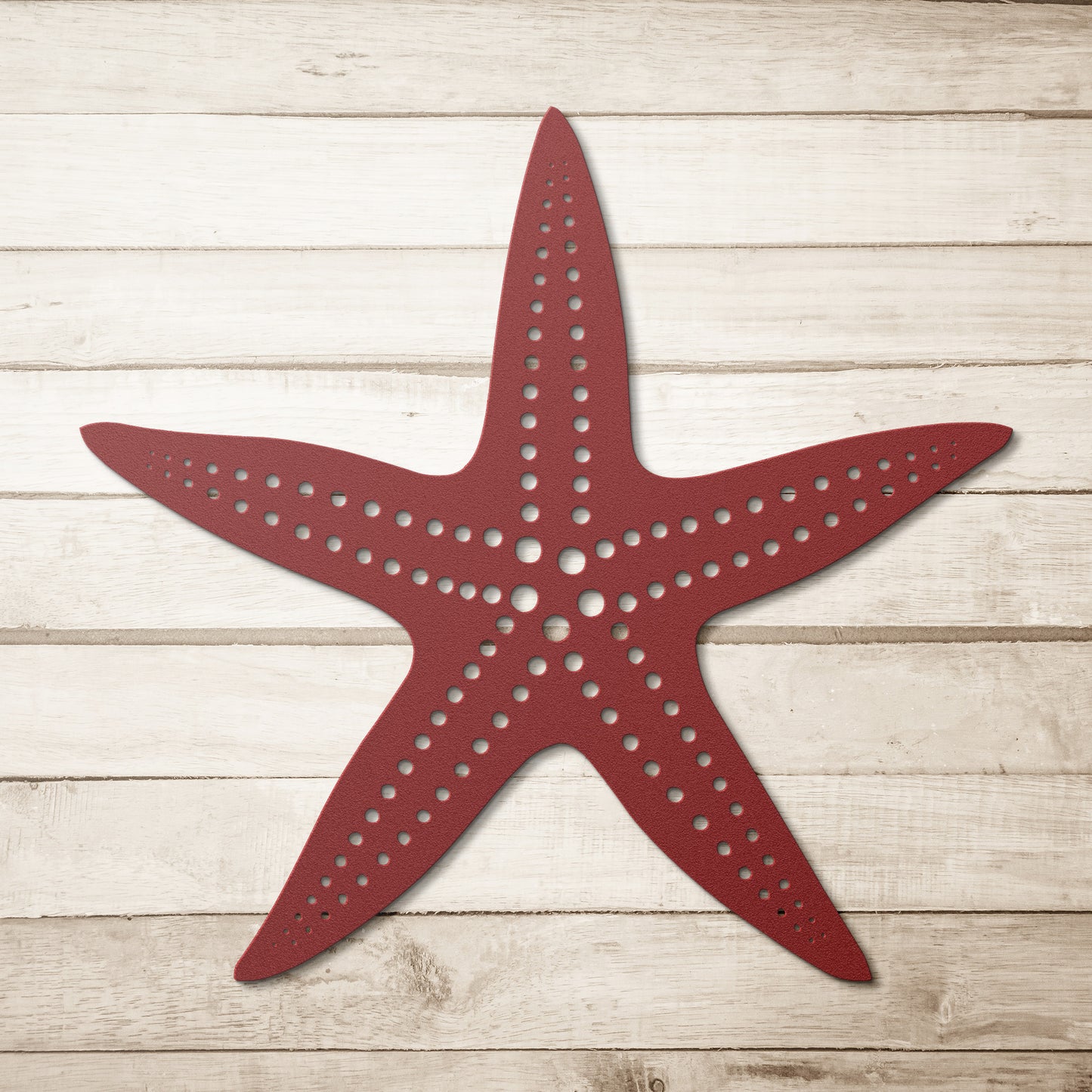 Seaside Starfish Metal Wall Art
